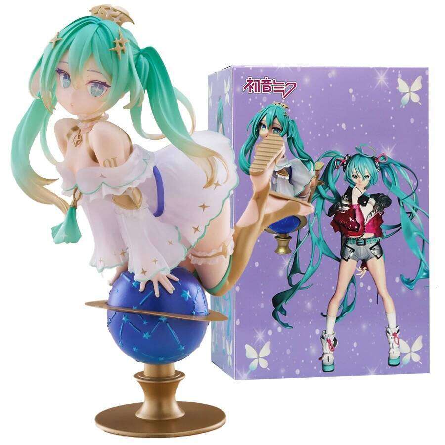 17cm Glittering Star ver. Anime Kawaii Globe Girl Action Figure Adult Collection Model Doll Toy for Kid Gift C260309-image-1096842719