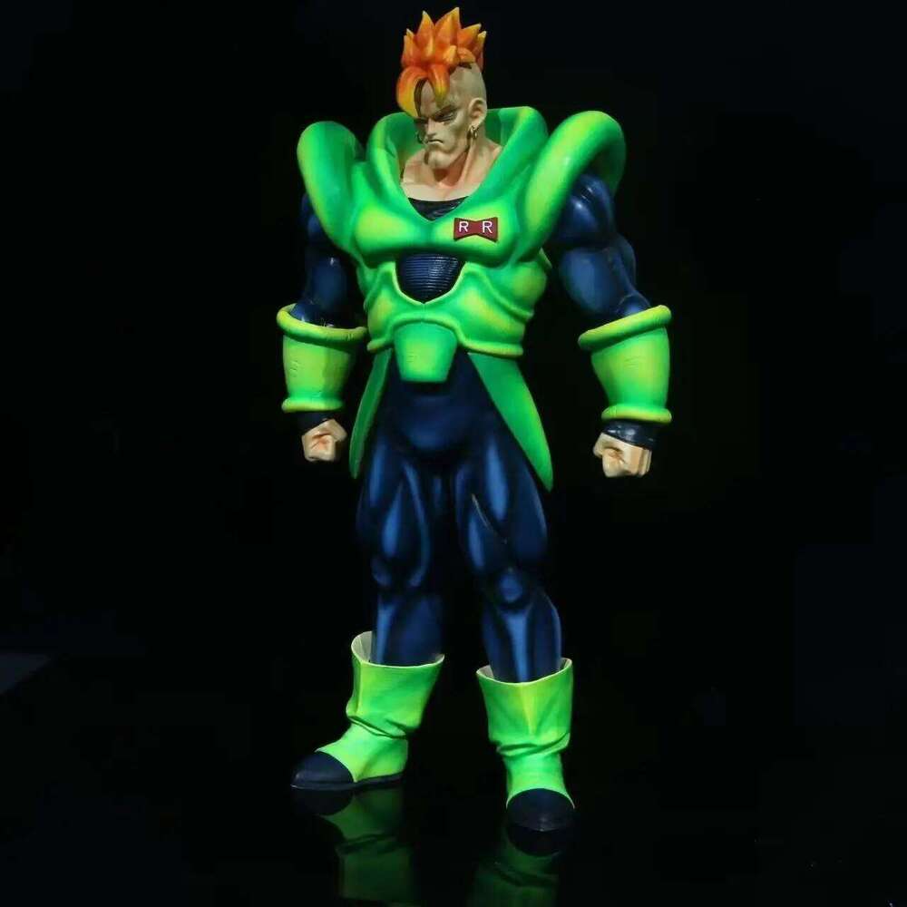 29cm/11.42in Anime Dragon Ball Z ANDROID 16 Figure Action Figures PVC Statue Collection Model Toys Gifts C260309-image-1096842035