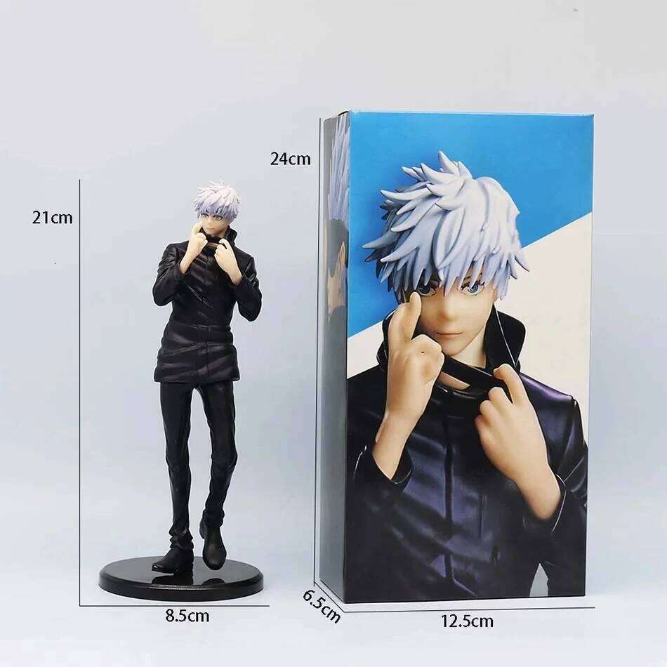 Jujutsu Kaisen Action Figure Set - Itadori Yuji & Gojo Satoru PVC Collectible Model Anime Toys Gift for Boys C260309-image-1096843232