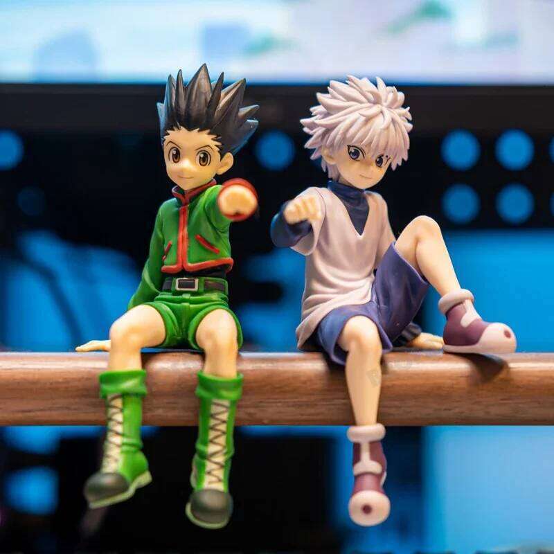 13cm x Hunter Gon Freecss Anime Alluka Zoldyck Action Figure Chrollo Lucilfer/Kurapika Figurine Model Toys Gift C260309-image-1096842034