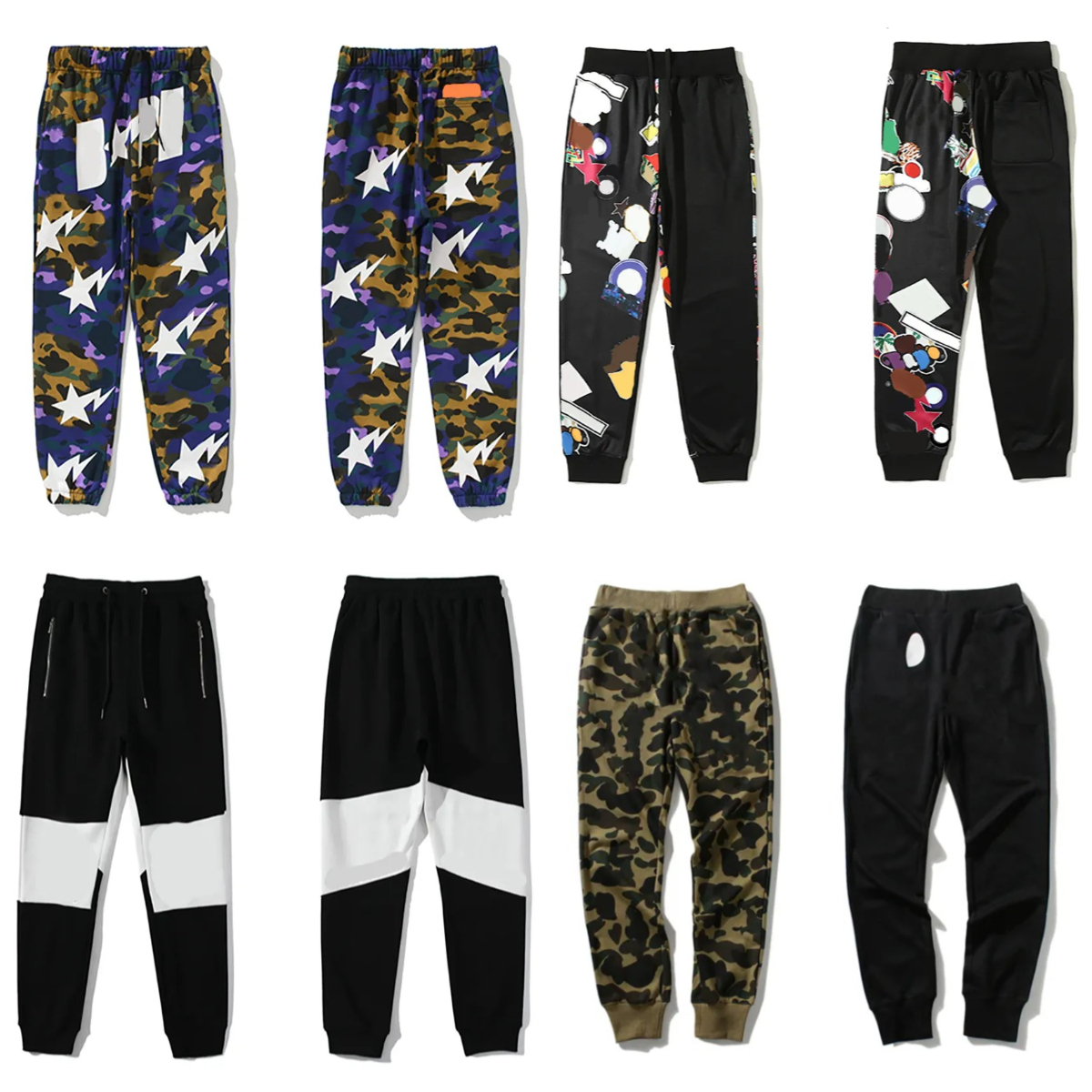 Pantalons de survêtement de créateurs Hommes Pantalons longs Sportif Femmes Survêtement Shark Pantalons Tees Tendances Bain Été Requins Vêtements