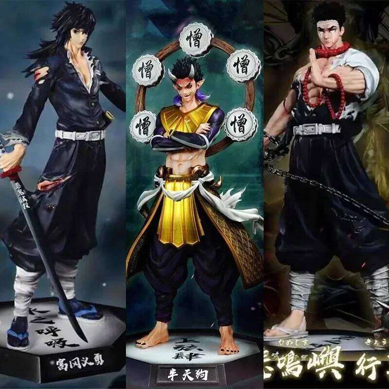 30cm Demon Slayer Figures Hantengu Anime Figure Himejima Gyoumei Figurine Kimetsu No Yaiba Tomiokagiyuu Statue Gk Pvc Toys Gift C260309-image-1096844799
