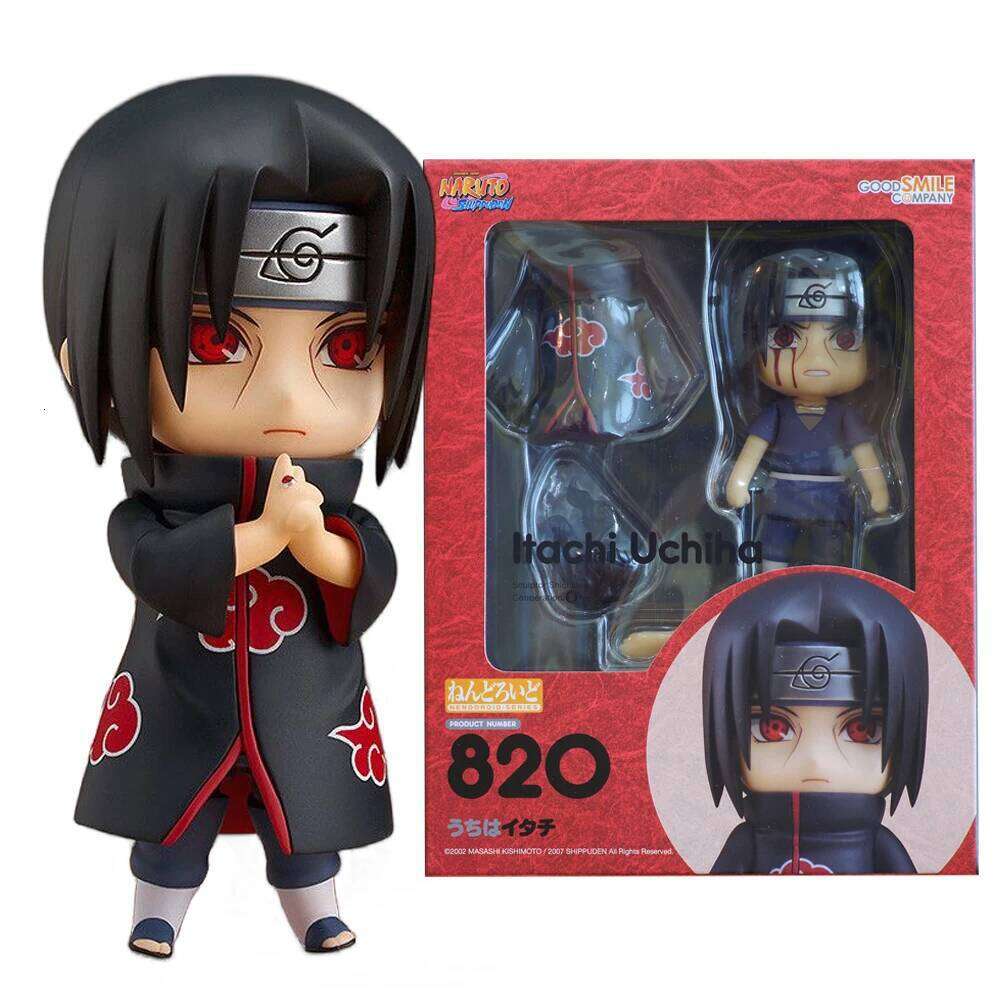 10CM Anime Naruto Shippuden Vibration Stars Uchiha Itachi Fighting Action Figures #820 Collectible Model Toys Figurals C260309-image-1096836935