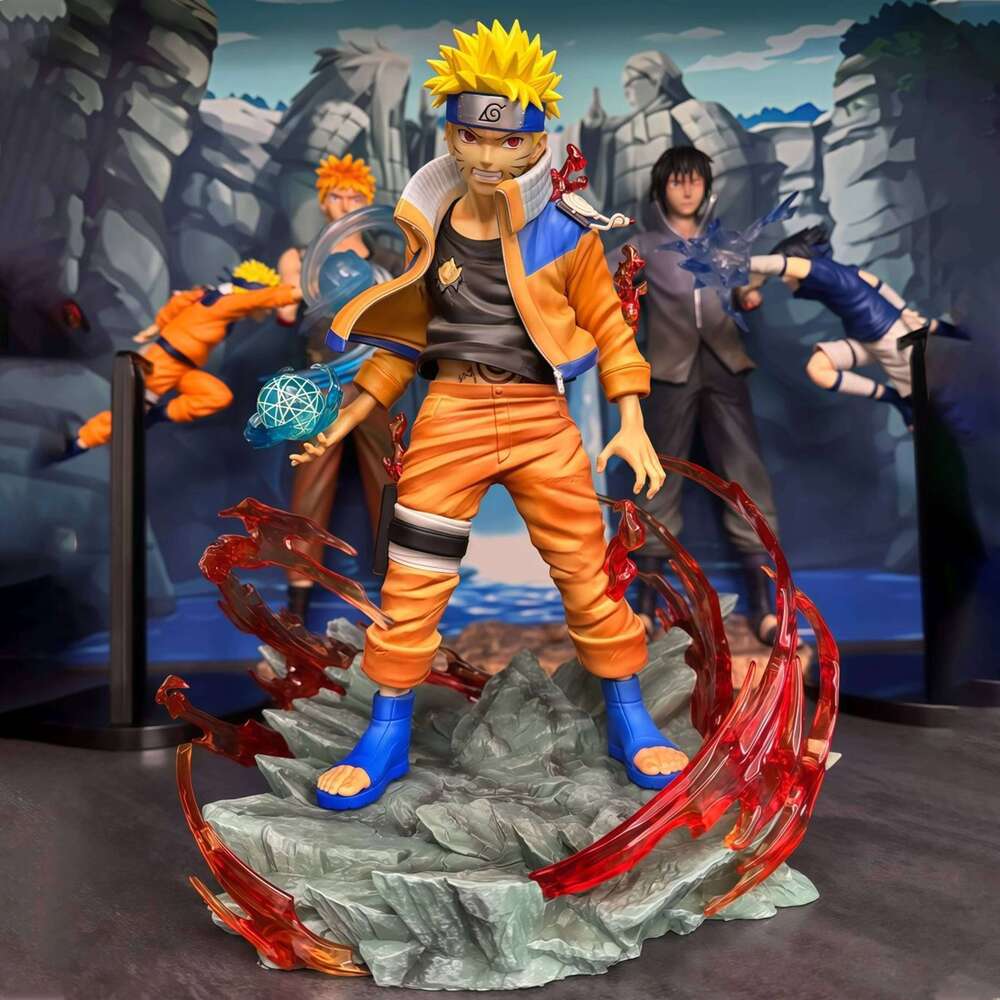 Figure Uzumaki Naruto Action Figures Two Heads Figurine Pvc Doll Statue Collection Desk Decoration Model Toy Kids Gifts C260309-image-1096837531