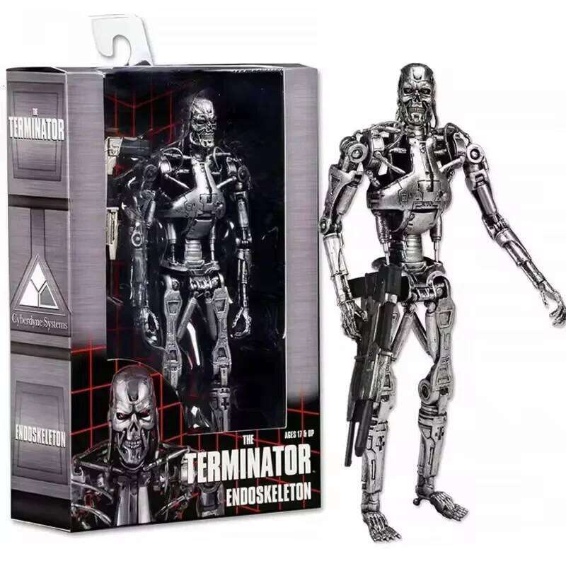 Hot Sale NECA Terminator T-800 Endoskeleton Action Figure | In Stock Fast Ship Birthday & Holiday Gift Toy C260309-image-1096833608