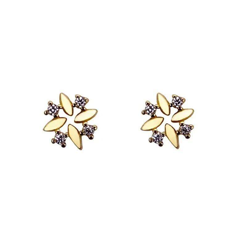 QMCOCO nouveau Design de boucles d'oreilles carrées en Zircon couleur argent pour femmes coréen Vintage Simple cadeaux de fête d'anniversaire H26