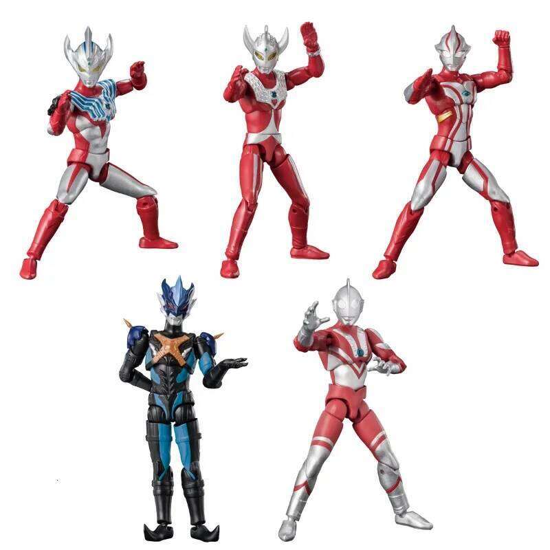 Bandai Genuine SHODO CANDY TOY Taiga Ultraman Taro Zoffy Kawaii Anime Action Figures Toys for Boys Girls Kids Gifts C260309-image-1096834860