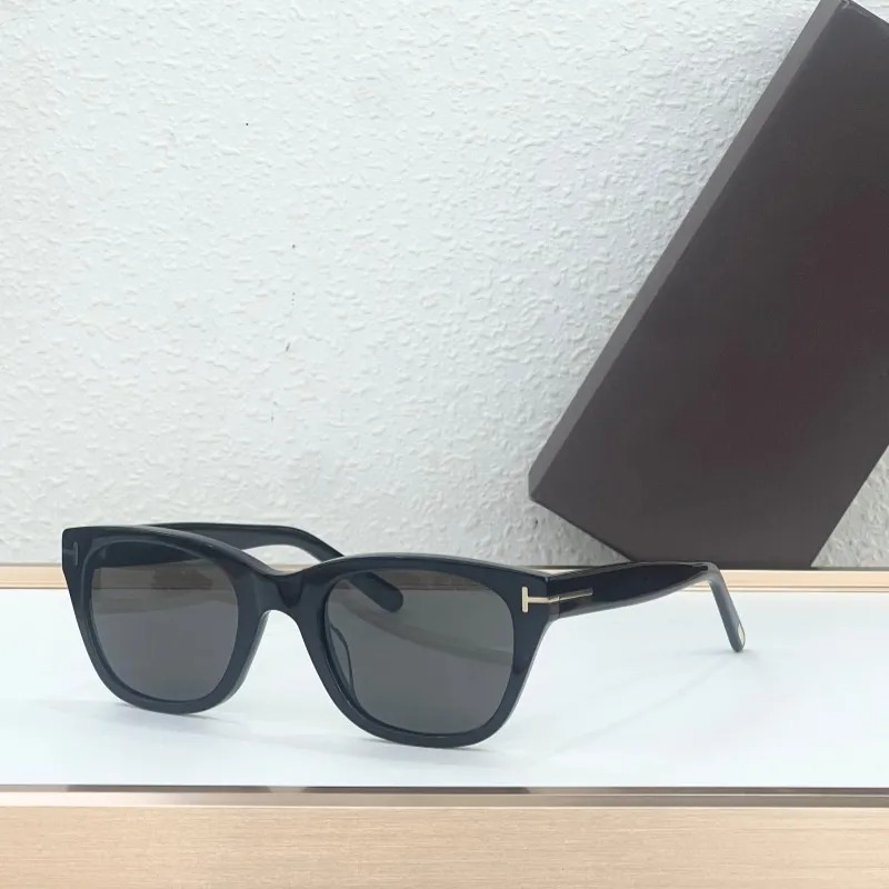 New SNOWDON TF Eyewear FT0237 TOP Quality Designer Sunglasses Fashion Acetate Frame UV400 Luxury Classic Sunglasses for Men Women With Original Box