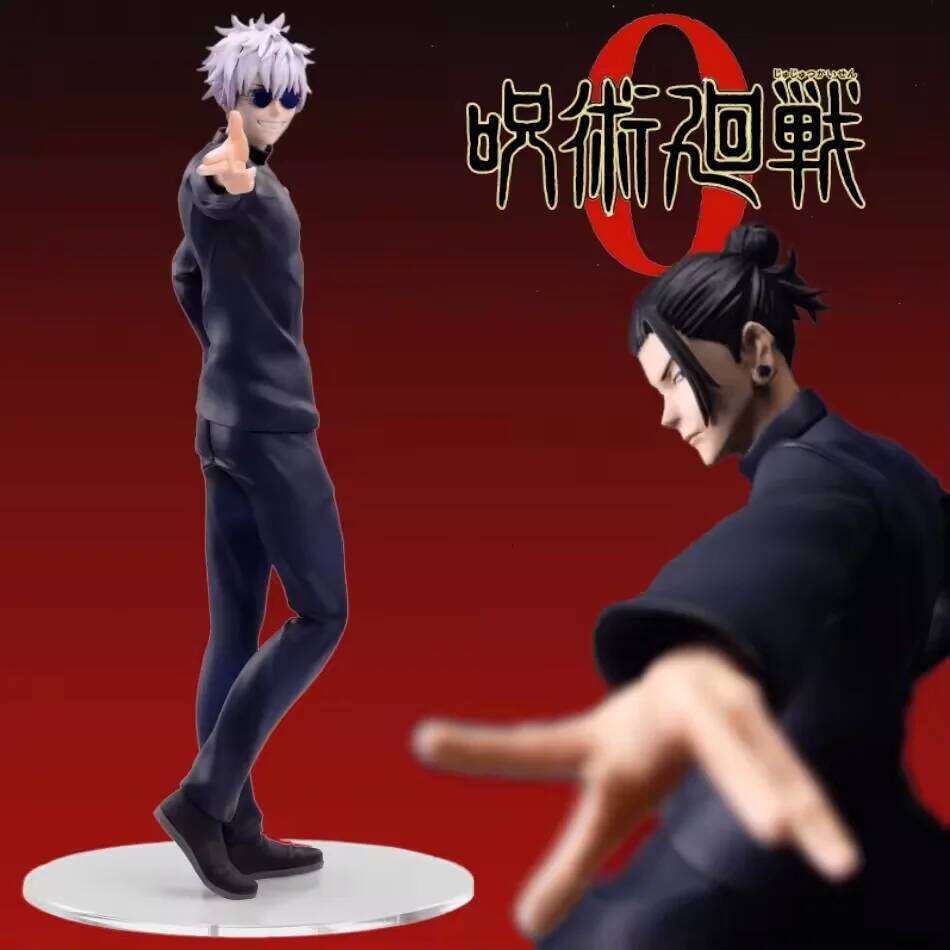 19cm Anime Noodle Stopper Satoru Gojo Action Figure Geto Suguru Figur PVC Xmas Kid Gift Adult Collection Model Doll Toy C260309-image-1096837985