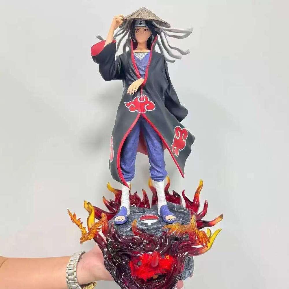Naruto Anime Figure Uchiha Itachi Figurine 40cm PVC Action Statue Desk Decoration Doll Collection Birthday Gifts Toys For Kids C260309-image-1096842079