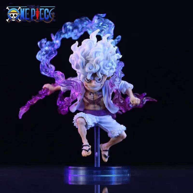10cm One Piece Anime Figure GEAR5 Sun God Nika Luffy Action Figures PVC Collection Model Doll Toys Kids Birthday Gifts C260309-image-1096842831