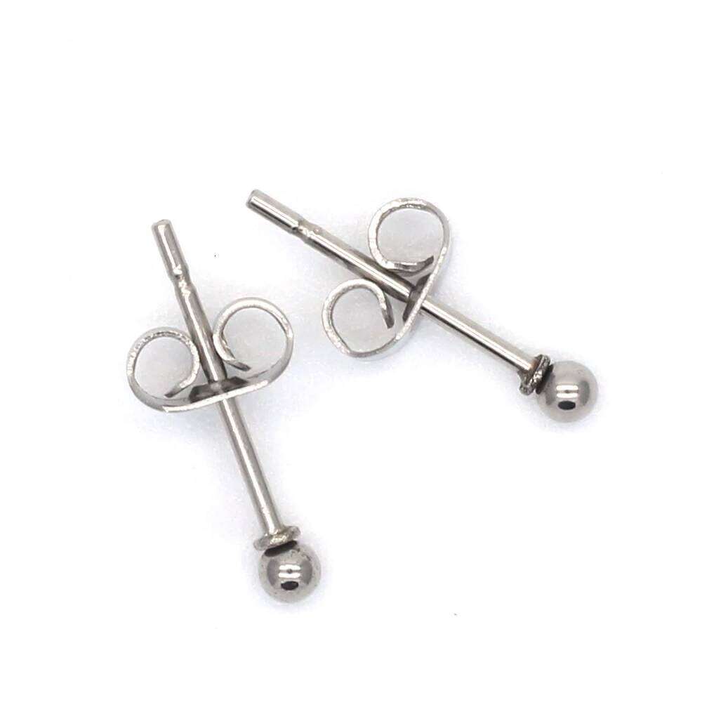 Brief Small Round Balls 2mm to 8mm Stud Earrings 316l Stainless Steel Earring IP Plating No Fade Allergy Free H260309-image-1096882140