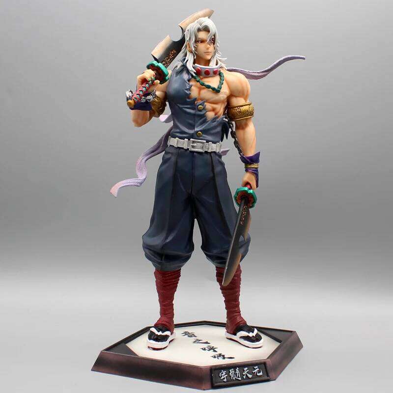 Demon Slayer Anime Figure Uzui Tengen Gk Statue Figurine Pvc Model Doll Collection Desktop Ornament Toys Children Birthday Gifts C260309-image-1096842684