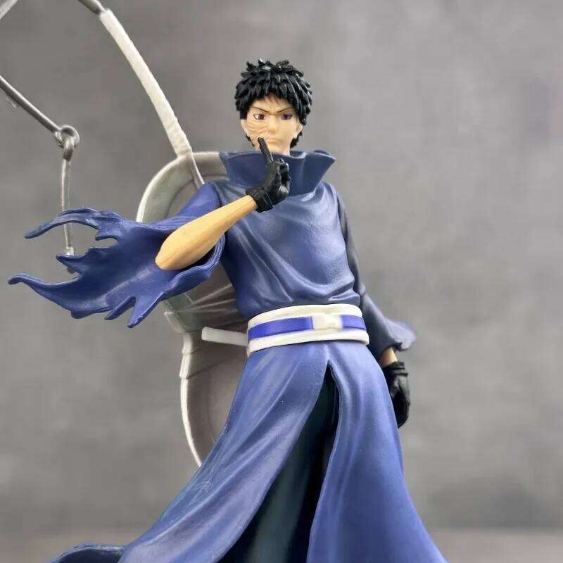 2026 New Product Naruto Figurine Standing Posture Giant Wave Uchiha Dual Head Anime Model Desktop Decoration Christmas Gift C260309-image-1096839018