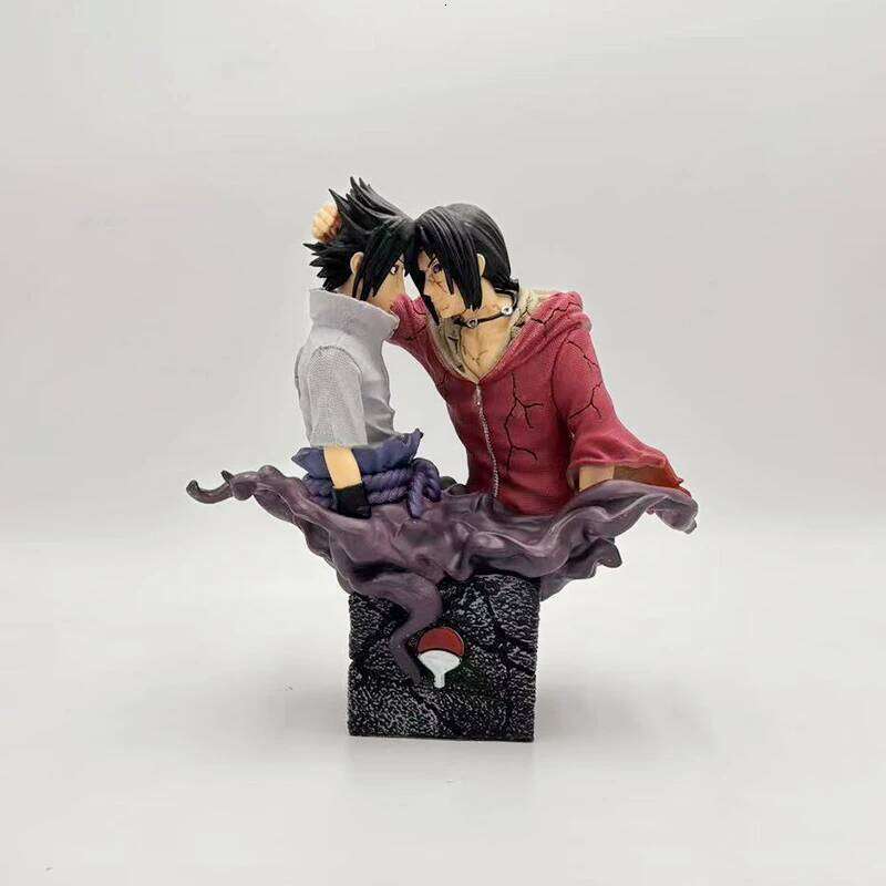 Naruto Uchiha Sasuke Itachi GK PVC Action Figures Anime Figure Brother Reconciliation Figurine Collectible Model Toys Doll Gift C260309-image-1096841662