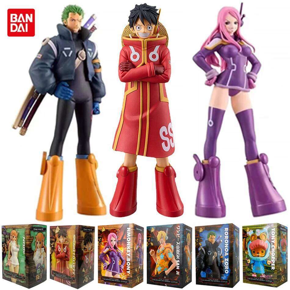 17cm One Piece Monkey D. Luffy Egg Head Island Action Figures PVC Anime Collection Model Doll Toy Kid Gift C260309-image-1096842407