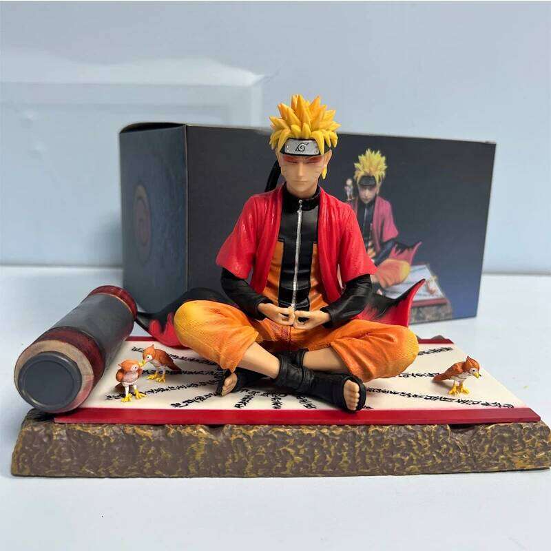 Anime Action Sennin Moodo Sit In Meditation Pvc Figurine Naruto Uzumaki Figure Collection Model Statue Toy Gift C260309-image-1096838777