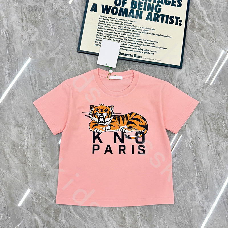 Tiger T-shirt For Kids Designer Clothing Tops Tee Shirts Boys Girls Short Sleeve Luxury Tshirt Cartoon Cotton Tees T Shirt Children Clothes DPD26030