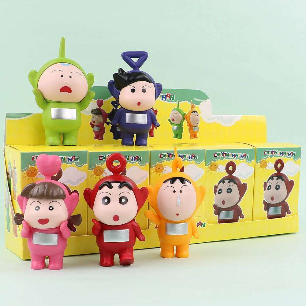 New 5pcs/set Anime Crayon Shin-chan COS Action Figure PVC Model Statue Toys Desk Decor Collection Gifts boxed C260309-image-1096843325
