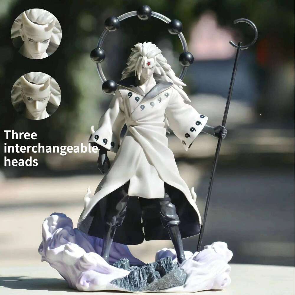 Cartoon Anime Naruto Uchiha Madara Jinchuriki Form Ver. PVC Action Figure Collection Dol lDesktop Model Statue Kids Toys Gifts C260309-image-1096838870