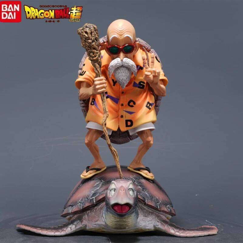 23cm/9.06 Anime Dragon Ball Kame Sennin Figure Master Roshi Figurine Pvc Statue Action Figures Collection Model Toys Gifts C260309-image-1096843273