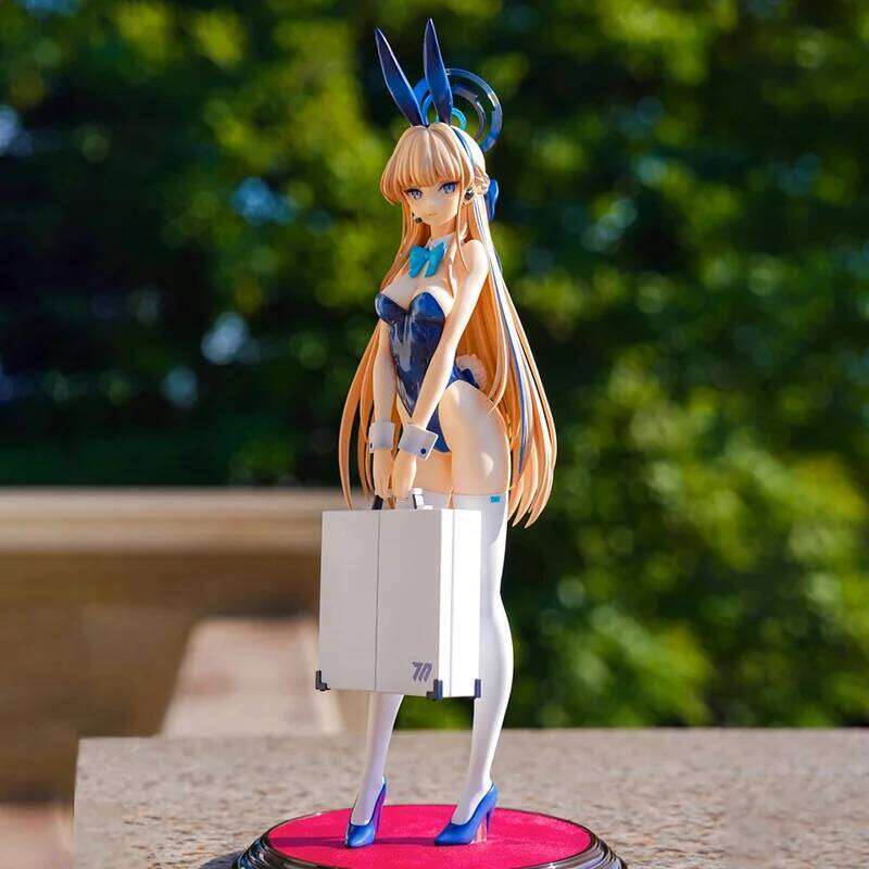 Asuma Toki Figura BANDAI 25cm Blue Archive Sexy Kawaii Bunny Girl Doll Spot Anime Action Decoration Supplies Birthday Gift C260309-image-1096839756