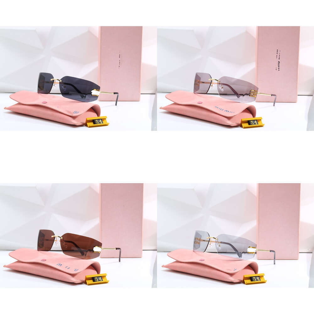 Mimi Sunglasses Lunettes de soleil de luxe chaudes pour femmes hommes lunettes de soleil polarisantes rondes sans monture en métal mode lentille