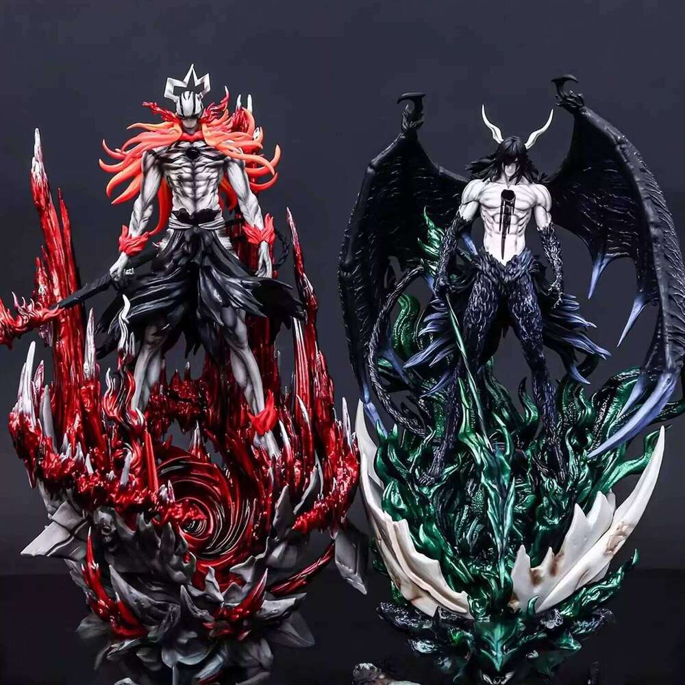 Anime Statue Figure Kurosaki Ichigo Ulquiorra Cifer Bleach Series 1:1 Collectible Desktop Model Toy For Kids Xmas Gift C260309-image-1096842621