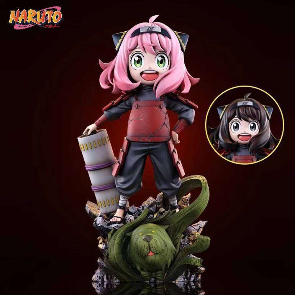 19cm/7.48in Anime NARUTO Figure Anya Forger Cosplay Senju Hashirama Action Figures Pvc Statue Collection Model Toys Gifts C260309-image-1096841785