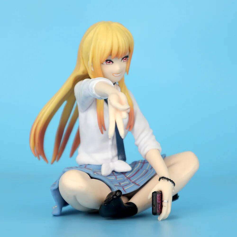 10CM Anime My Dress Up Darling Kitagawa Marin Noodle Stopper Model Toy Action Figure For Kids PVC Gift C260309-image-1096840632