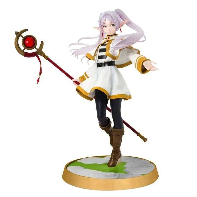 21cm Figure Frieren At The Funeral Figures Super Kawaii Cartoon Action Pvc Statue Models Collection Decoration Gift Toys C260309-image-1096843098
