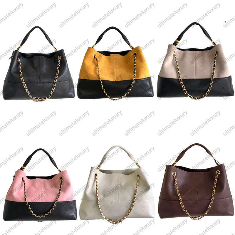Top Qualité Designer Dames Mode 25 Luxe Daim Fait À La Main Atelier Unique Couleur Correspondant Grande Capacité Sac À Provisions Sacs Fourre-tou