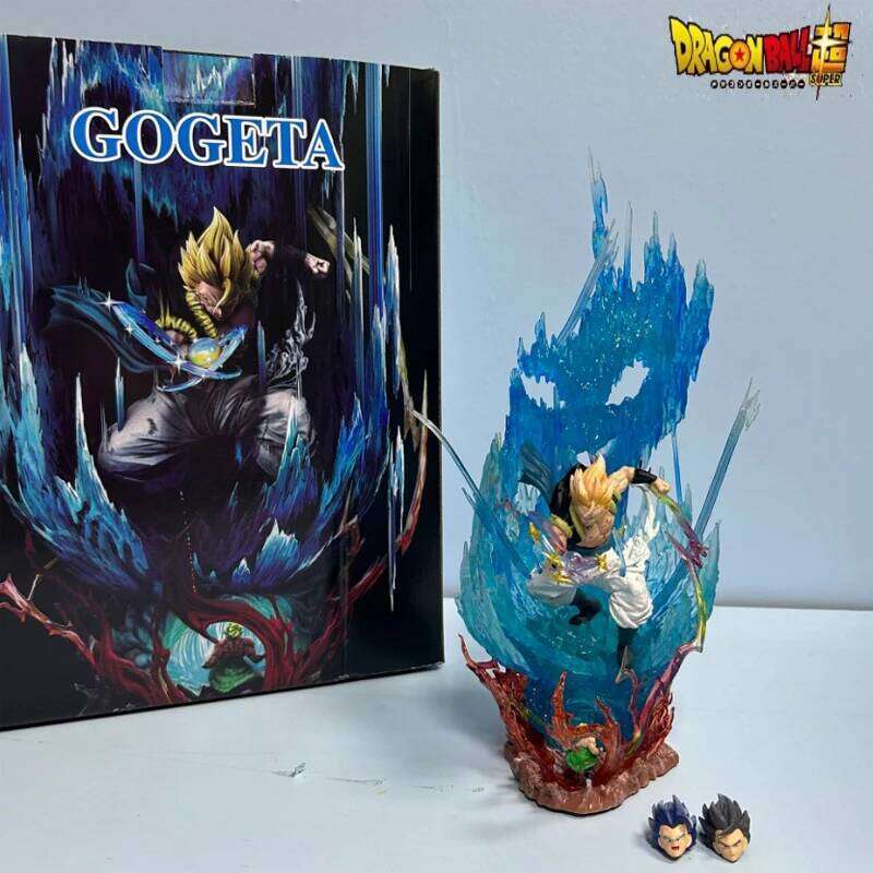 28cm Dragon Ball Figure Vs Broly Figurine Super Saiyan Gogeta Ssj Blue Figures Model Pvc Collection Toys Christmas Gifts C260309-image-1096841767