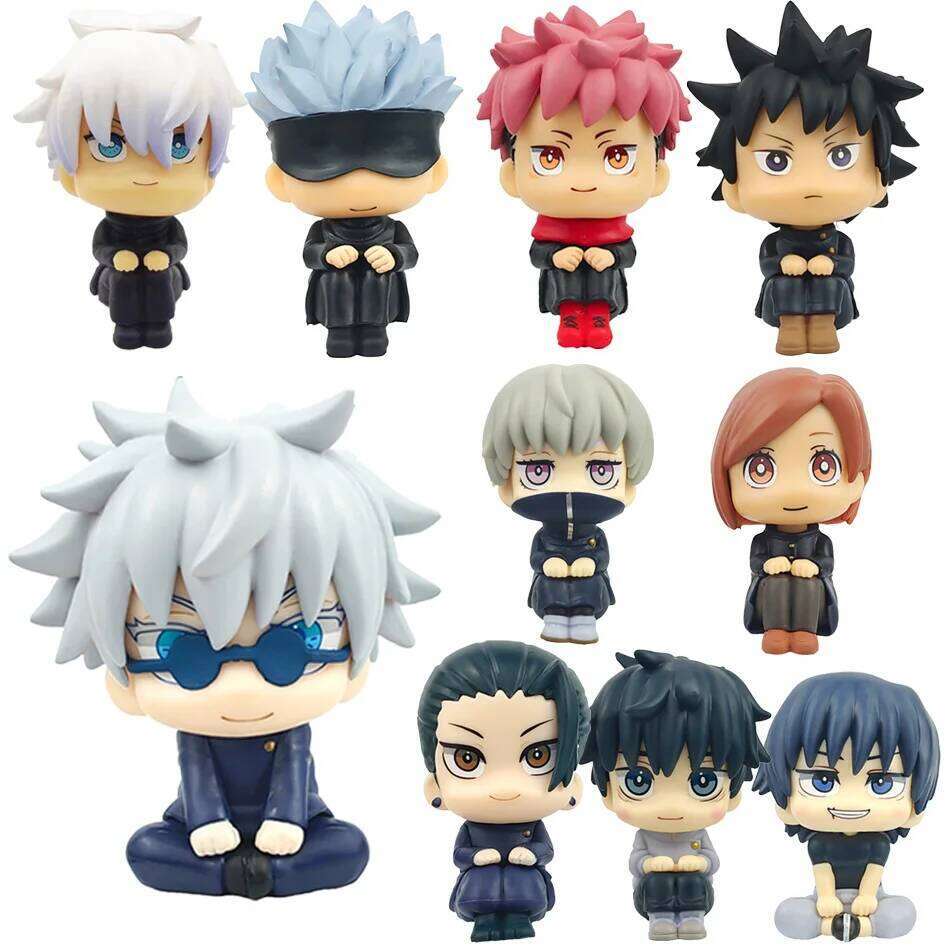 Hot Jujutsu Kaisen Anime Figures Geto Suguru Gojo Satoru Doll Fushiguro Toji Okkotsu Yuta Inumaki Toge Collection Toys for kids C260309-image-1096838323