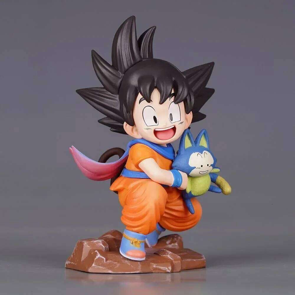 Kawaii Dragon Ball Mini Son Figure Toys 10cm Cute Goku Embrace Pura PVC Collectible Model Dolls Birthday Gifts For Kids C260309-image-1096844596