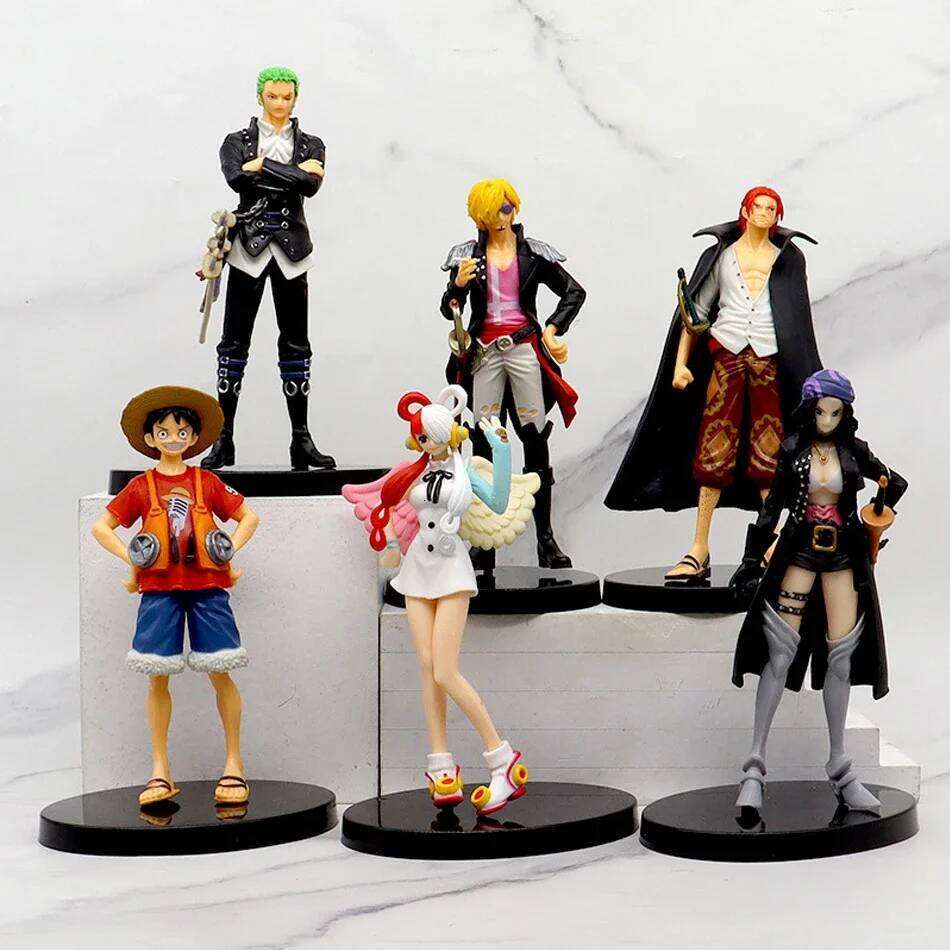 One Piece Figure Theater Edition Film Red Robin Roronoa Zoro Luffy Nami Sanji Uta Anime Action Figurine Model Doll Toys Gift!!! C260309-image-1096841157