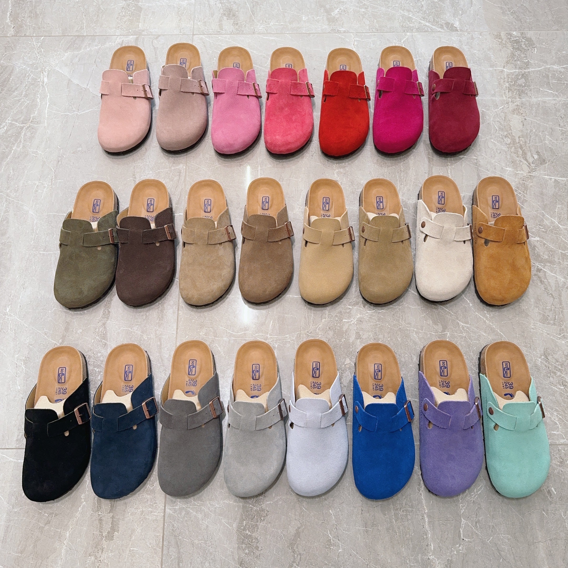 Hommes Femmes Designer Sandales Sabots Pantoufles Diapositives Sandale Sliders Pantoufle En Cuir Noir Blanc Marron Gris Tongs Boucle Plat Casual