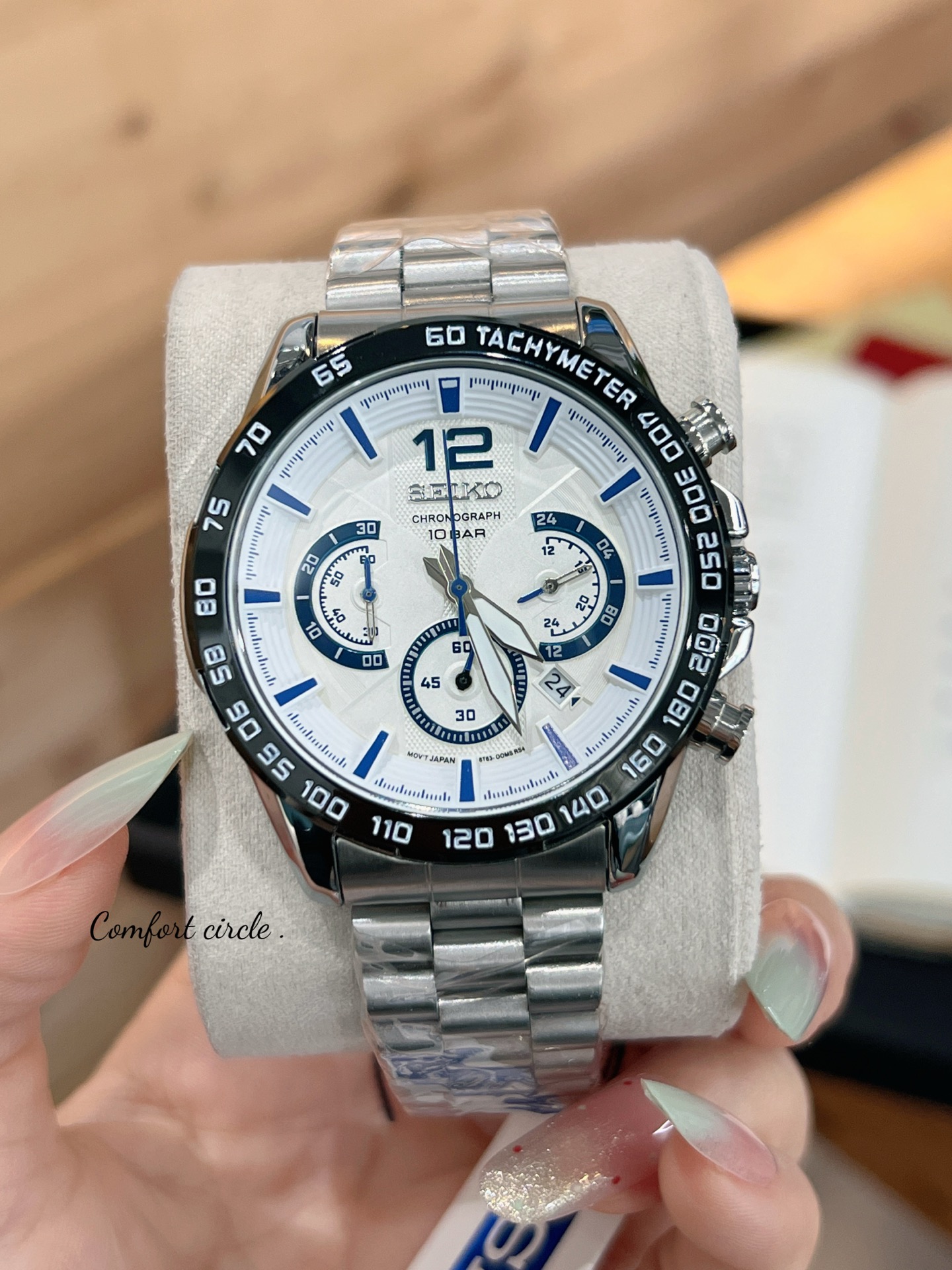 Women's Men SEIKOity ASTRON Stainless Steel QUARTZ Automatic wristwatches strap waterproof luminous top quality watches montre de luxe gold wat