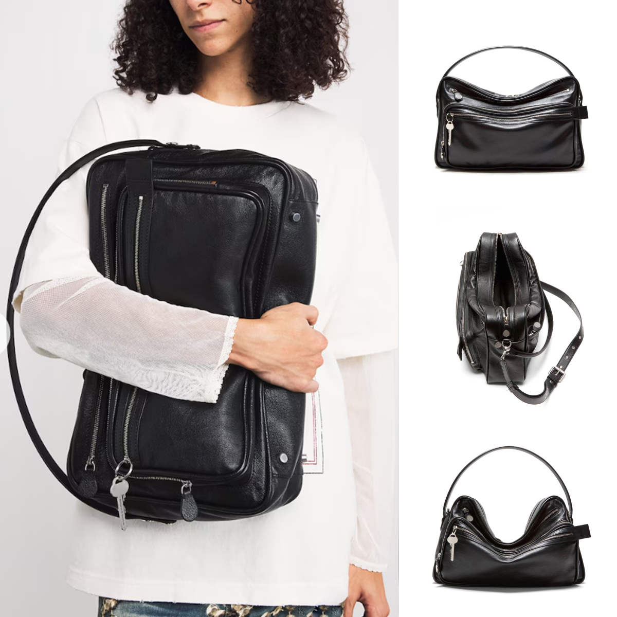 Woman Vintage Camero Designer camera bag tote Luxurys handbags man Crossbody Messenger Shoulder bag gym pink calfskin Leather motorcycle Clutch Unde