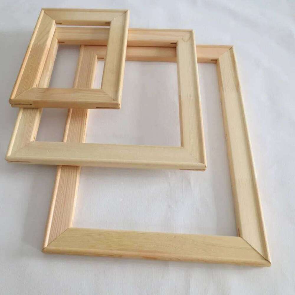 Wood For Canvas Oil Painting Nature DIY Inner Picture Frame H260310-image-1097016333