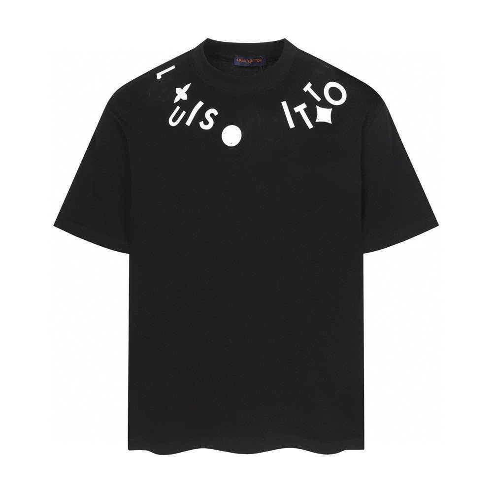 Luxury tshirts designer men summer thin versatile loose t-shirt plus size pure cotton men's and women's short sleeved solid color T-shirt