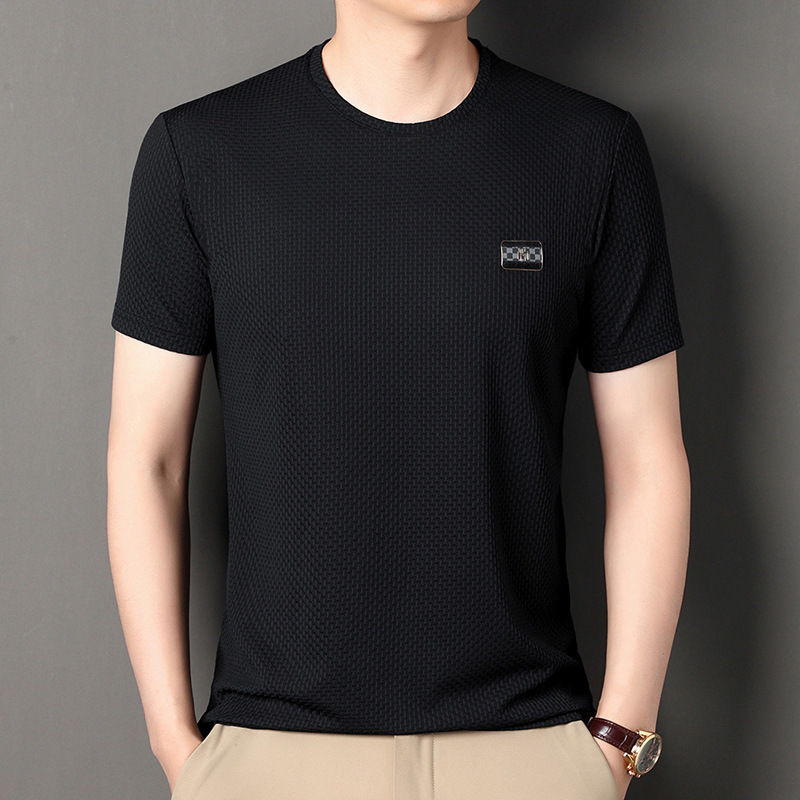 Clothes Men's Polo Summer Fashion Men's 2026 Clothing Polo Shirt Brand Daily Casual Middle-Aged Men's Top Designer Luxury Short-Sleev