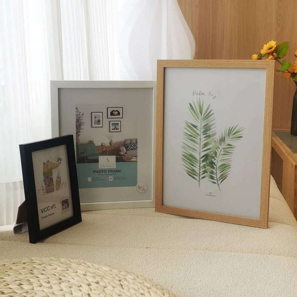 1Pc Wooden Wall Hanging or Stand 10X15 15X20 20X25cm A4 Picture Frame For Pictures Photo Decor Commemorative Gif H260310-image-1097017016