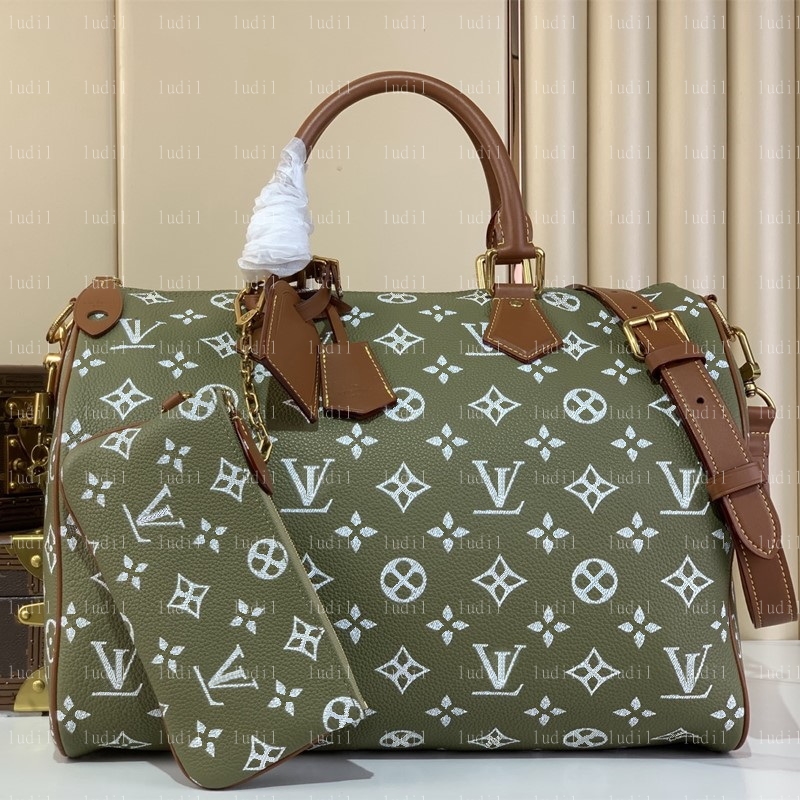 Multicolor Speedyity bag Womens shoulder crossbody bag designer handbag Luxury speedyss soft 30 boho p9 bag bandouliere monogram boston pillow bag s