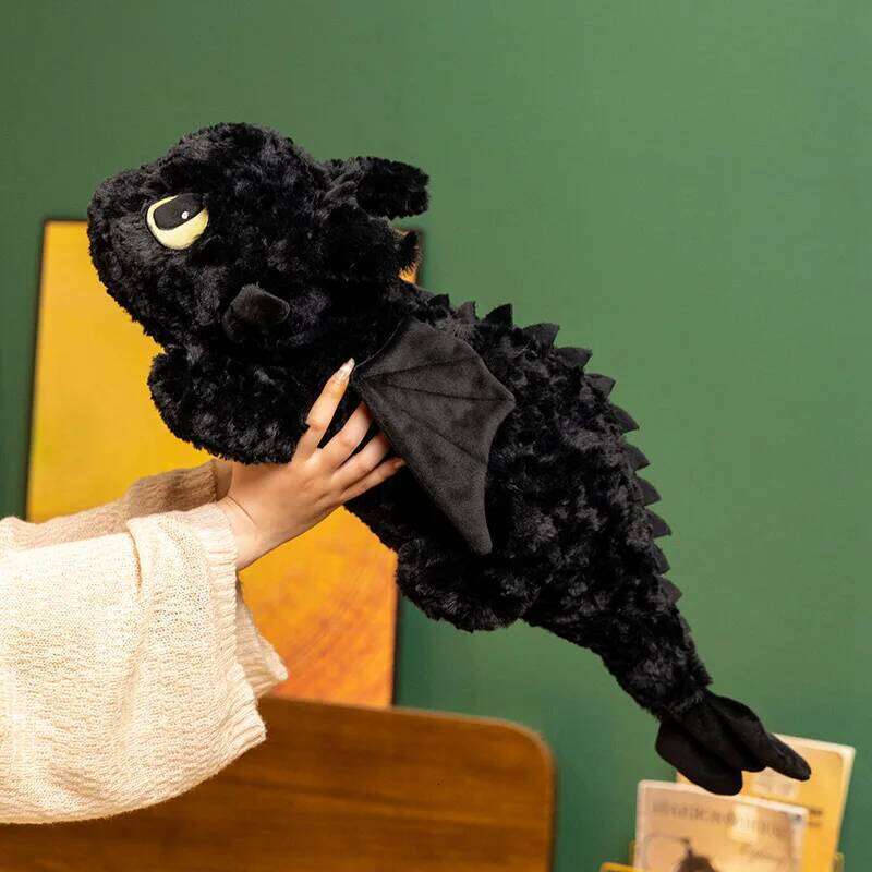 55/70cm Cute Little Dragon Doll Stuffed Plush Toy Simulation Cartoon Anime Soft Sofa Bed Pillow Cushion Kids Xmas Birthday Gift L260310-image-1096994258