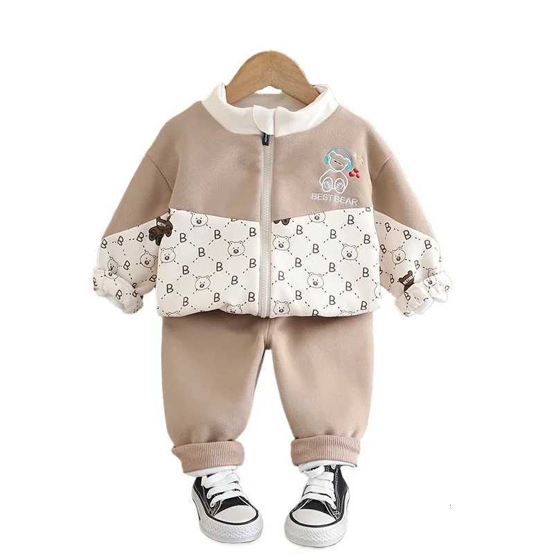 New Spring Autumn Baby Clothes Children Boys Fashion Jacket Pants 2Pcs/Set Toddler Girls Clothing Infant Costume Kids TracksuitsT260310-image-1096950792