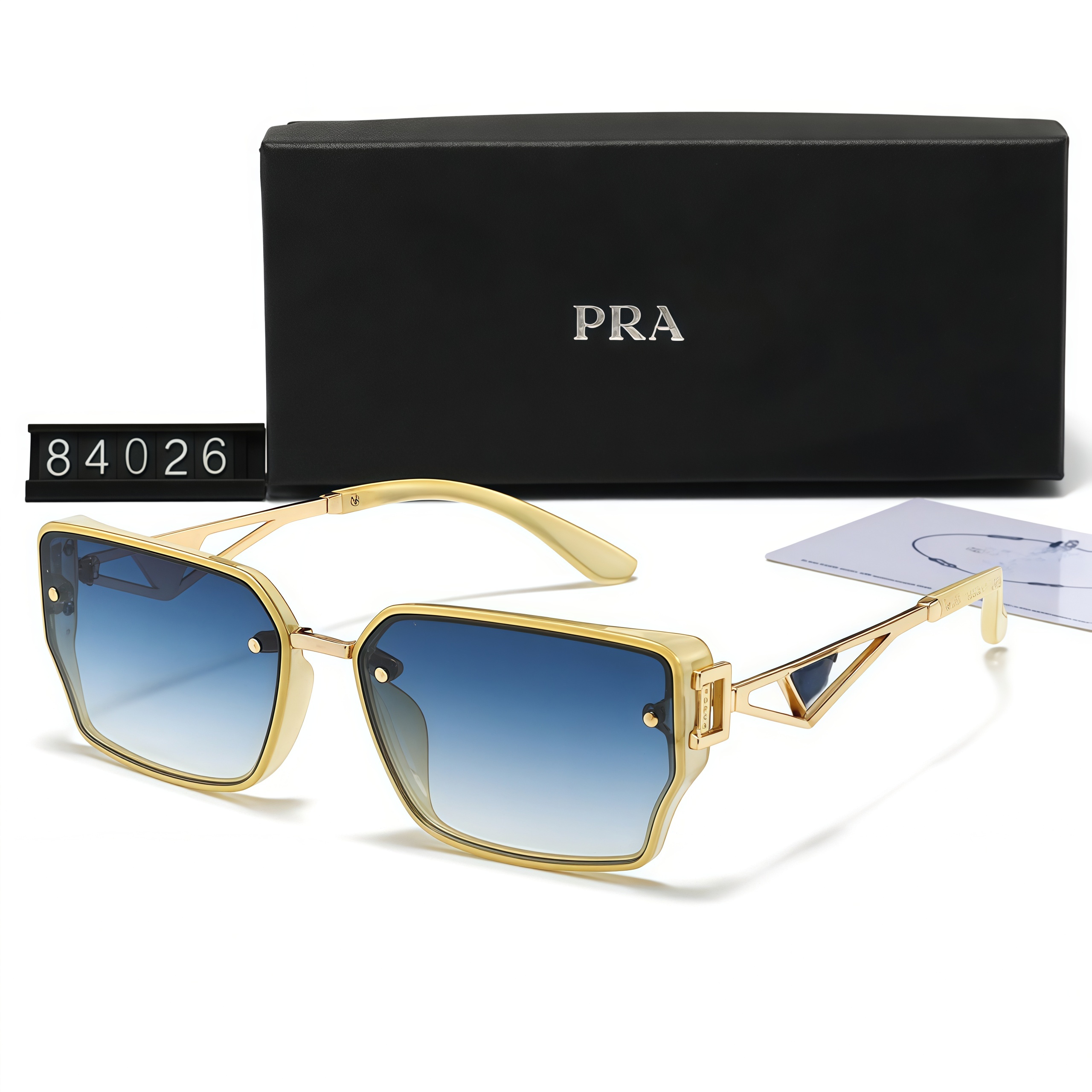 NewTop Lunettes de soleil de luxe Lens Designer Femmes Hommes Goggle Senior Lunettes pour femmes Lunettes Cadre Vintage Lunettes de soleil en mét