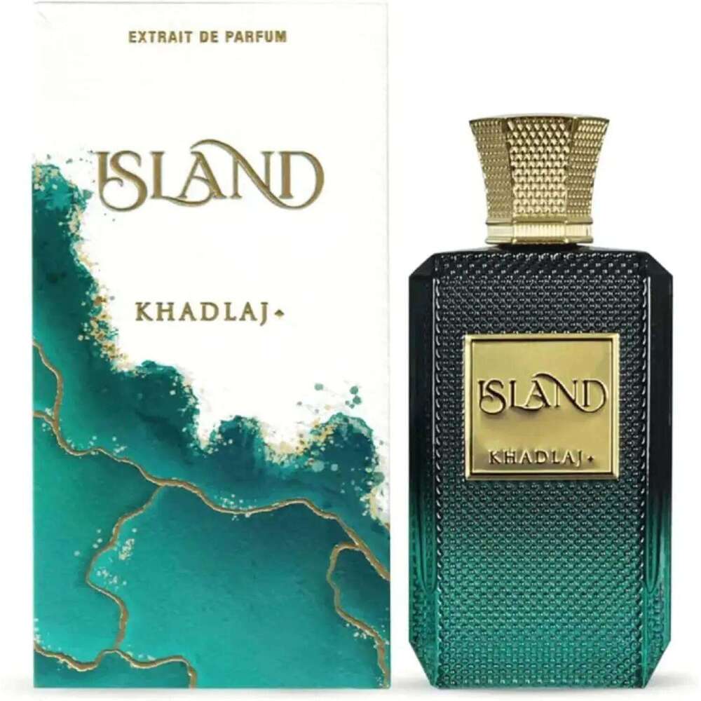 Khadlaj Island Unisex Extrait De Parfum Spray 3.4 Oz - Long-Lasting Fragrance for Men And Women S26-image-1097001002