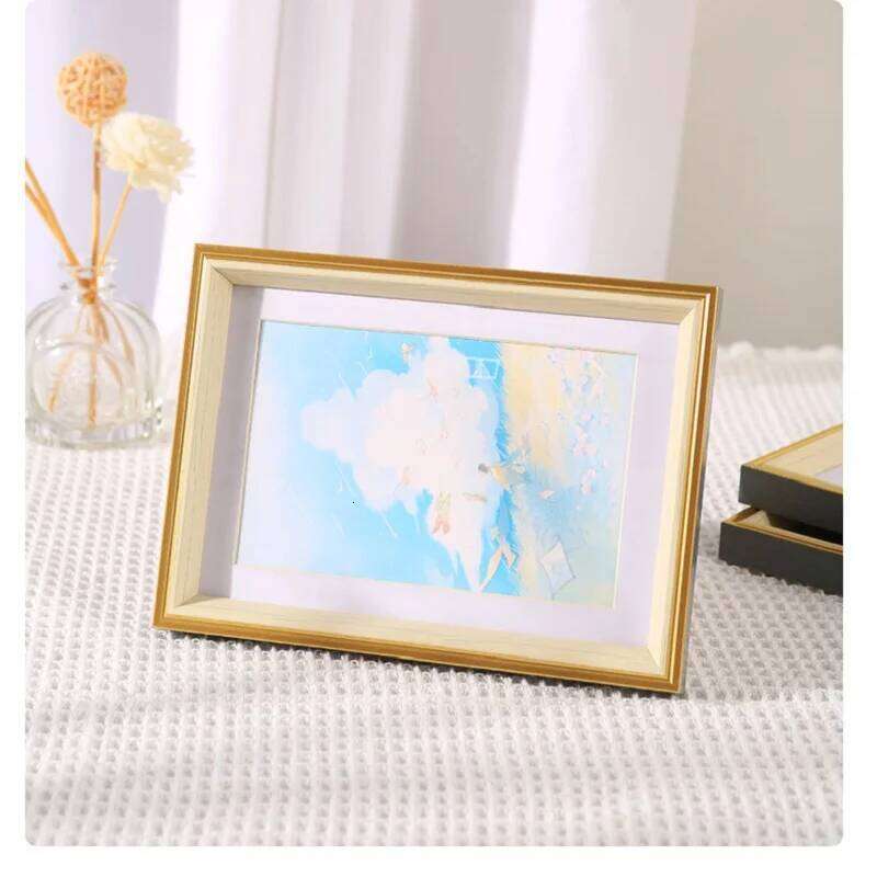 Minimalist Photo Versatile A4 Tabletop Display Wall Mount Picture Frame - Stylish Decoration for & Office Home Decor H260310-image-1097015085