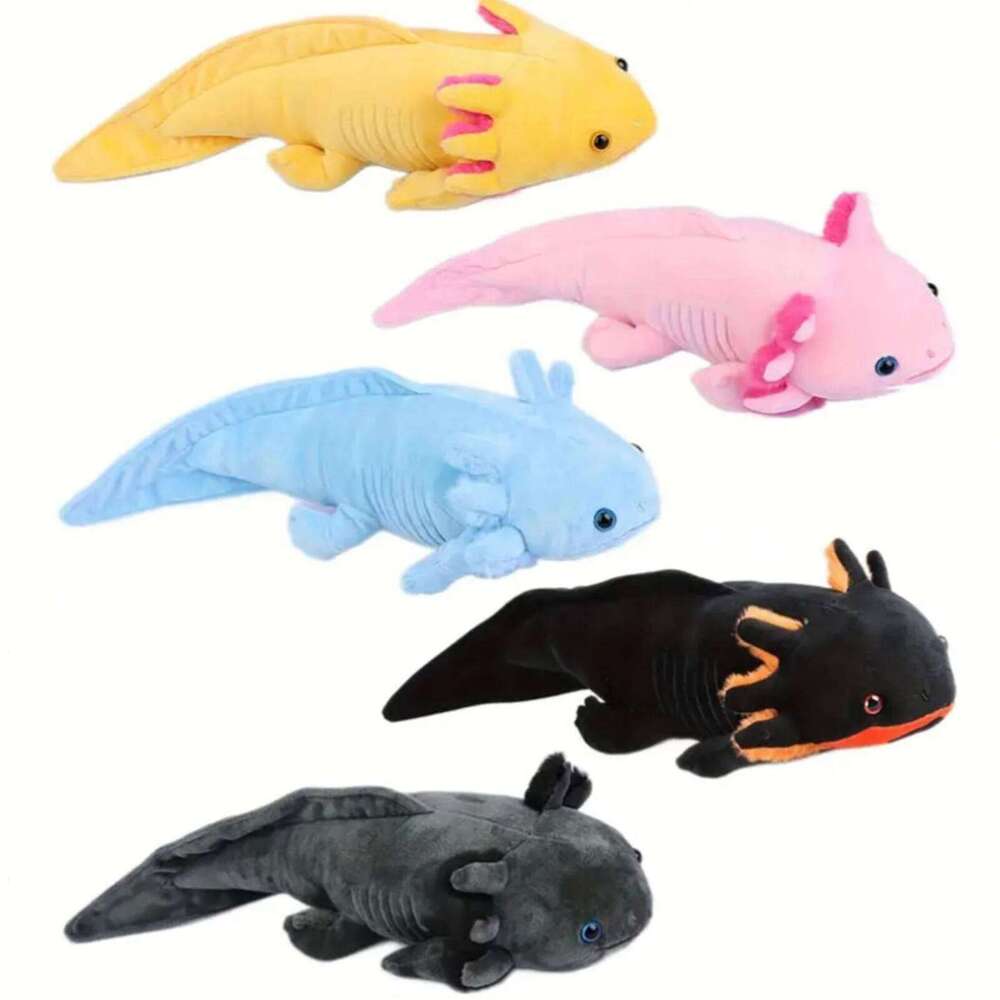 1pc Cartoon Salamander Plush Doll Children's Pillow Lovely Toy Gift Home Decoration Birthday Party L260310-image-1097013768